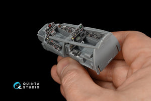 Quinta Studio QD48130 F-4D early 3D-Printed &amp;amp; coloured Interior on decal paper (for ZM SWS kit) 1/48 – zdjęcie 6