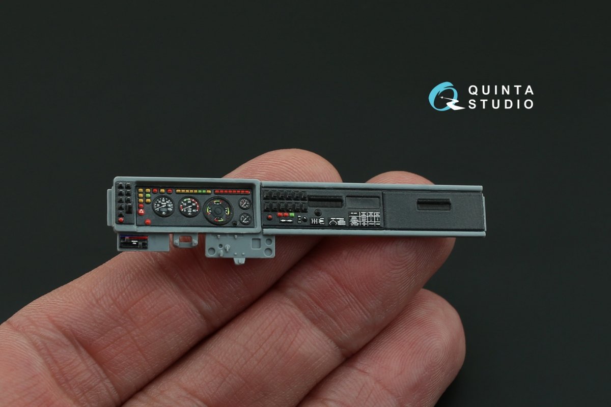 Quinta Studio QD35003 KAMAZ 5350 Mustang Family 3D-Printed &amp;amp; coloured Interior on decal paper (for Zvezda kits) 1/35 – zdjęcie 8