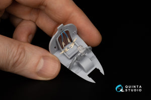 Quinta Studio QD48338 DH Vampire FB.5/FB.9 3D-Printed coloured Interior on decal paper (Airfix) 1/48 – zdjęcie 5