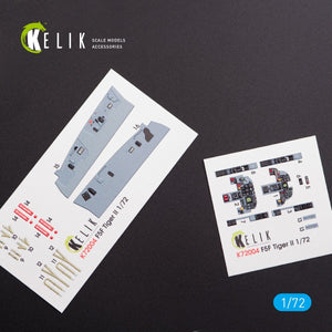 KELIK K72004 F-5F &amp;quot;TIGER II&amp;quot; FULL INTERIOR 3D DECALS FOR DREAM MODEL KIT 1/72