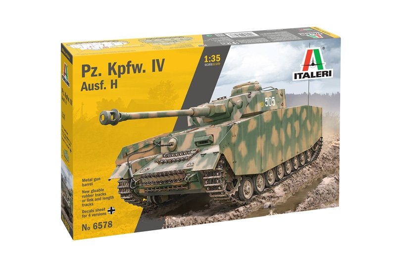 Italeri 6578 Pz. Kpfw. IV Ausf. H 1/35 – zdjęcie 2