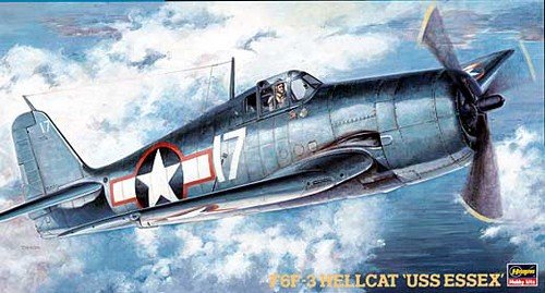 Hasegawa JT34 Grumman F6F-3 Hellcat 1/48