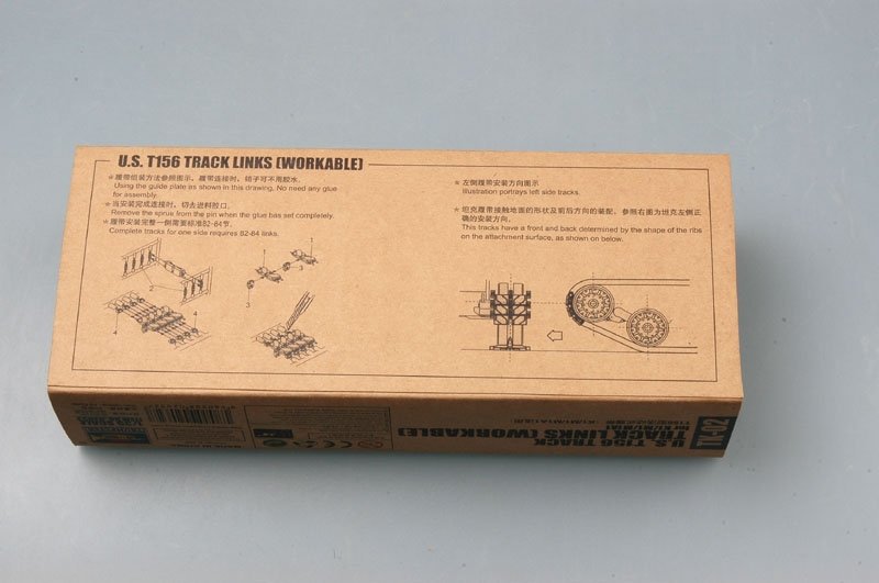 Trumpeter 02032 U.S. T156 track for K1/M1/M1A1 1/35 – zdjęcie 2
