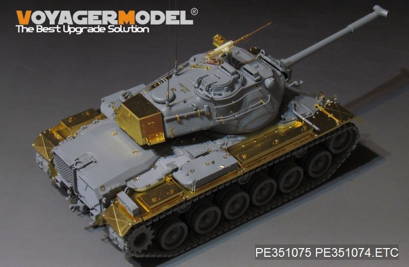 Voyager Model PE351075 Modern US Army M47E/M Medium Tank Fenders Upgrade Set for Takom 1/35 – image 3