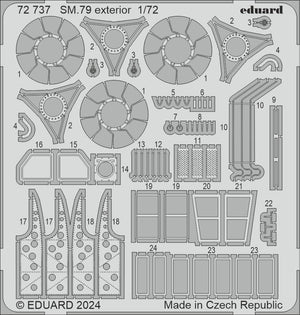 Eduard BIG72181 SM.79 ITALERI 1/72 – zdjęcie 2