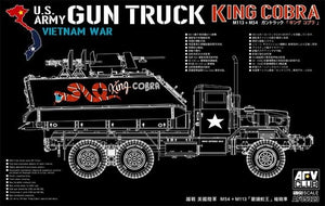AFV Club 35323 US Army Vietnam war Gun Truck &amp;quot;King COBRA&amp;quot; M113 + M54 1/35