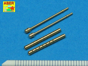 Aber A32012 Set of 2 barrels for Japanese 7,7 mm Type 97 aircraft machine guns 1/32 – immagine 3