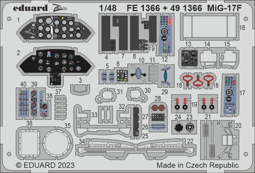 Eduard BIG49383 MiG-17F Ammo 1/48 – Bild 4