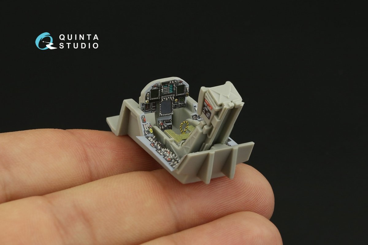 Quinta Studio QD48279 F/A-18C early 3D-Printed &amp;amp; coloured Interior on decal paper (HobbyBoss) 1/48 – zdjęcie 10