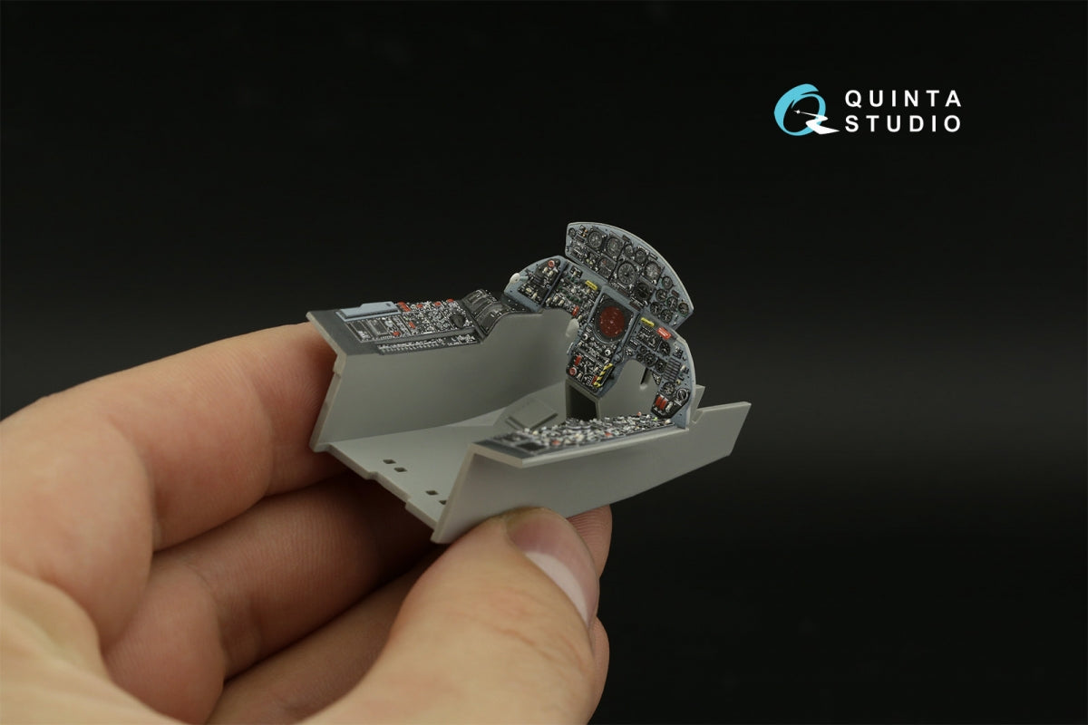 Quinta Studio QDS-32180 F-104S 3D-Printed coloured Interior on decal paper (Italeri) (small version) 1/32 – zdjęcie 8