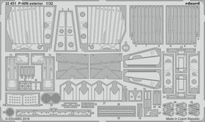 Eduard 32451 P-40N exterior 1/32 TRUMPETER