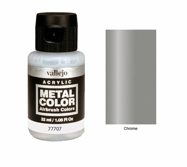 Vallejo 77707 Metal Color- Chrome 32ml