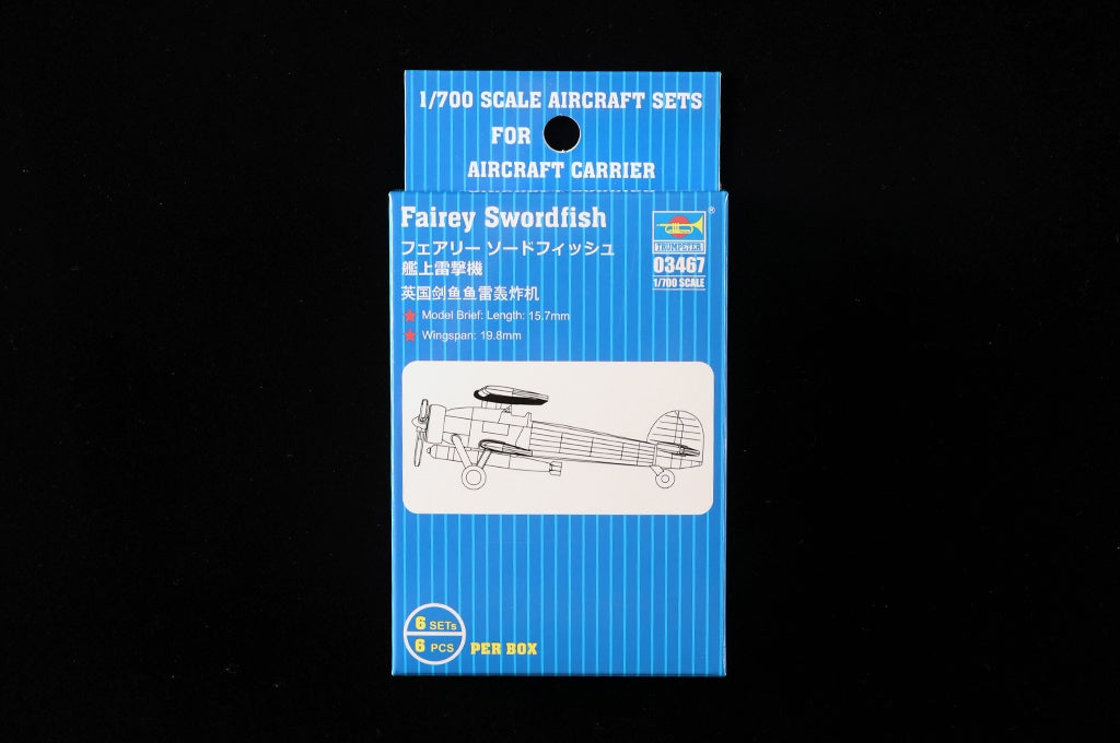 Trumpeter 03467 Fairey Swordfish 1/700
