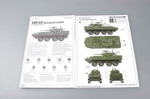 Trumpeter 01521 LAV-A2 8x8 wheeled armoured vehicle 1/35 – zdjęcie 8