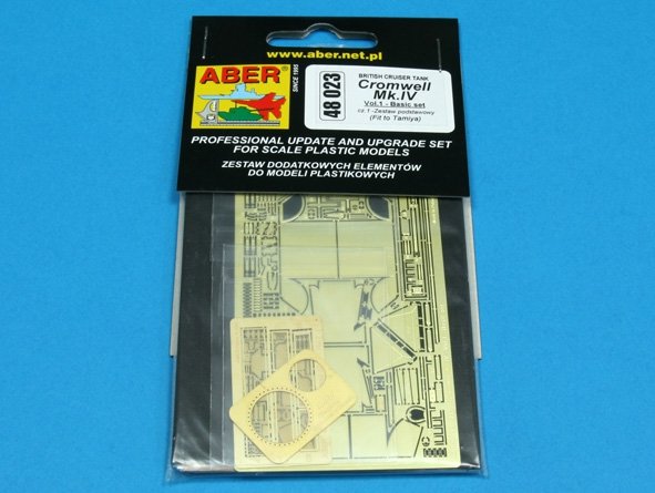 Aber 48023 British cruiser tank Cromwell Mk.IV - vol.1 - basic set 1/48 – zdjęcie 3