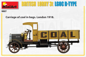MiniArt 38027 BRITISH LORRY 3T LGOC B-TYPE 1/35 – zdjęcie 2