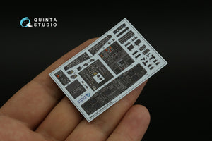 Quinta Studio QDS+35108 MH-60L 3D-Printed &amp;amp; colored Interior on decal paper (Kitty Hawk) (with 3D-printed resin parts) (small version) 1/35 – image 4