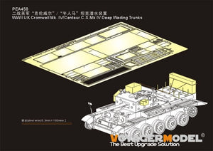 Voyager Model PEA458 WWII UK Cromwell Mk. IV/Centaur CSMk IV Deep Wading Trunks（For TAMIYA 35221/35232) 1/35