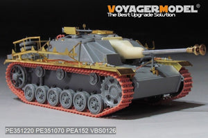 Maquette Voyager PE351220 StuG.III Ausf.G allemand de la Seconde Guerre mondiale, version de base (pour TAKOM 8006), échelle 1/35 – image 5