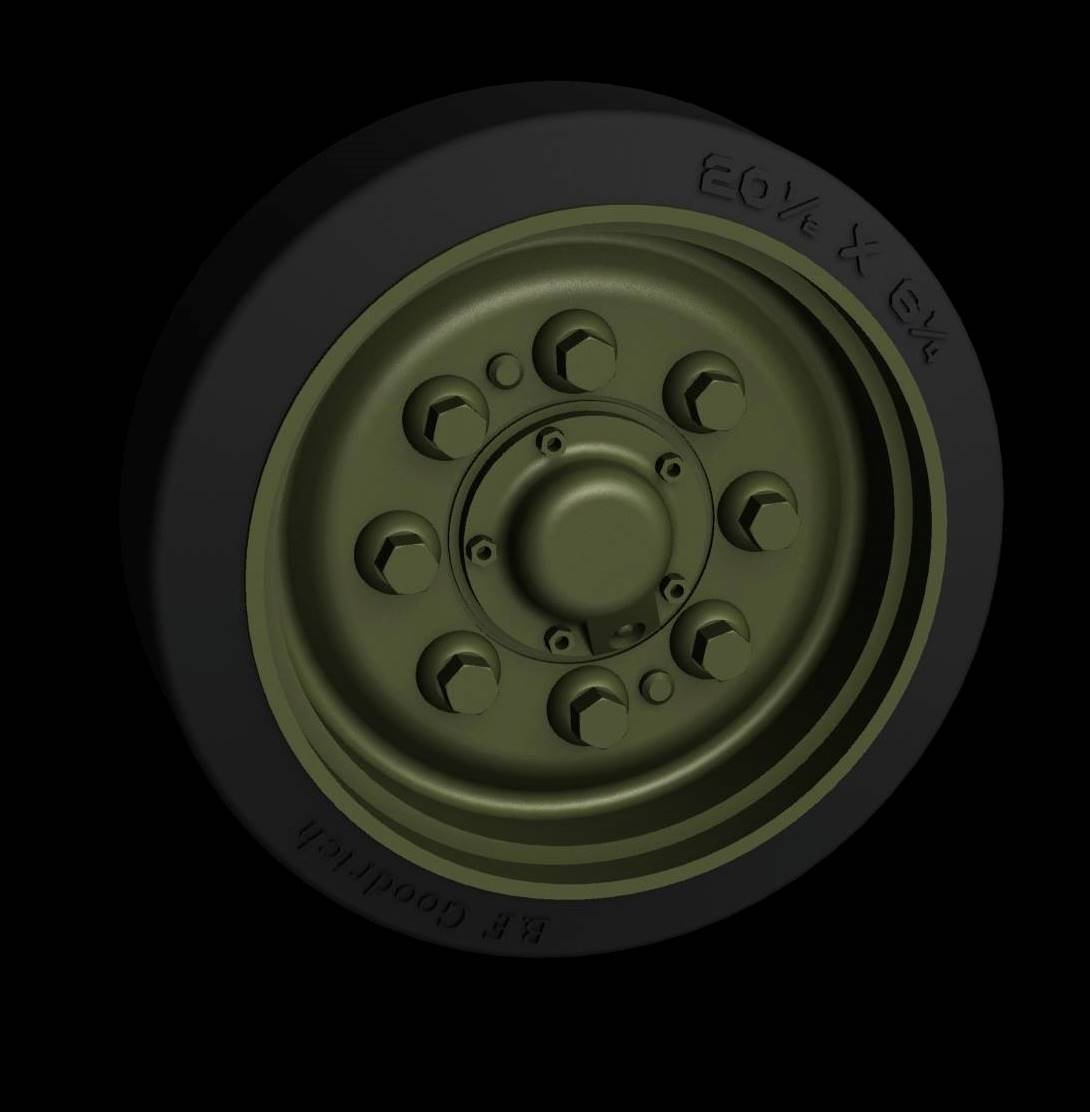 Panzer Art RE35-652 M4 “Sherman” HVSS road wheels 1/35 – zdjęcie 2
