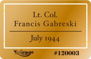 Mirage 120003 Lt. Col. Francis GABRESKI (July 1944) 200mm – zdjęcie 3