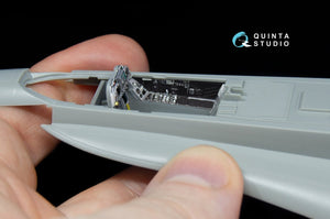 Quinta Studio QD48040 F/A-18С (late) 3D-Printed &amp;amp; coloured Interior on decal paper (for Kinetic) 1/48 – zdjęcie 3