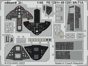 Eduard BIG49329 SR-71A REV 1/48 – zdjęcie 3