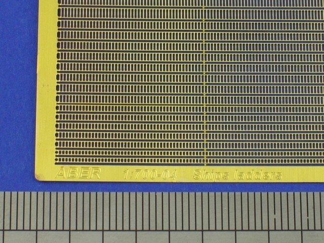 Aber 1/700-04 Ship ladders ( Drabinki do statków i okrętów ) 1/700 – zdjęcie 2