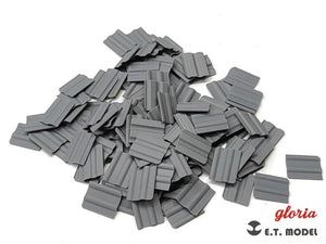 E.T. Model P35-206 WWII Roof Tiles Mendip Type 1/35 ( dachówki ) – zdjęcie 2