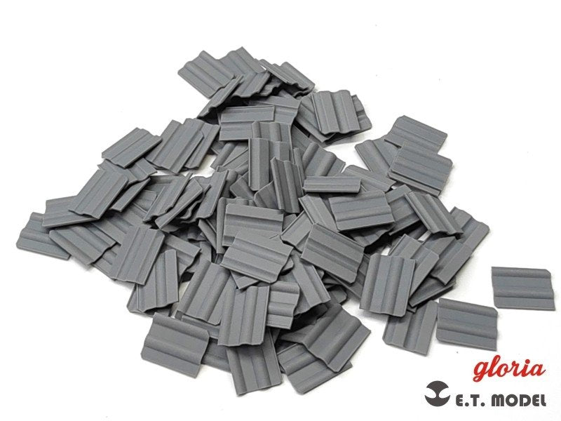 E.T. Model P35-206 WWII Roof Tiles Mendip Type 1/35 ( dachówki ) – zdjęcie 2