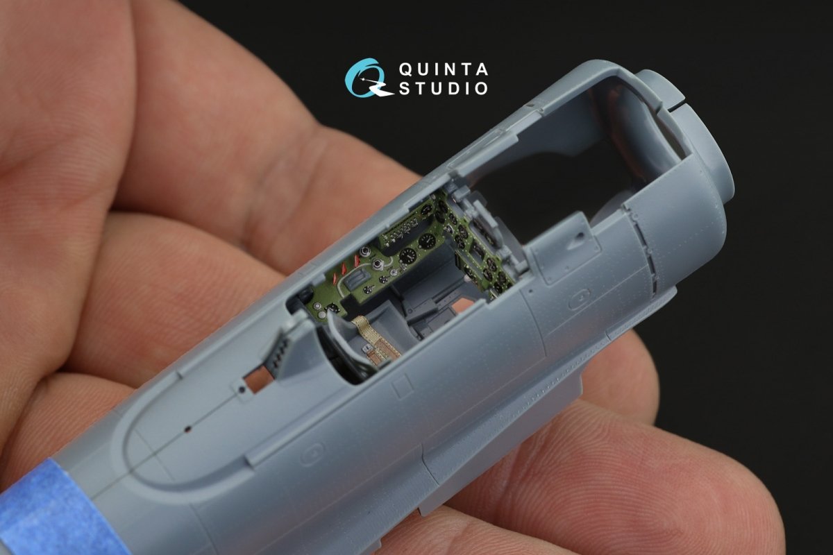 Quinta Studio QD48239 A6M2 Zero 3D-Printed &amp;amp; coloured Interior on decal paper (Eduard) 1/48 – zdjęcie 7