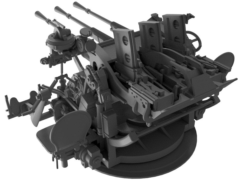 Pit-Road G47 IJN Type 96 25mm Triple AA Gun 1/35 – zdjęcie 6