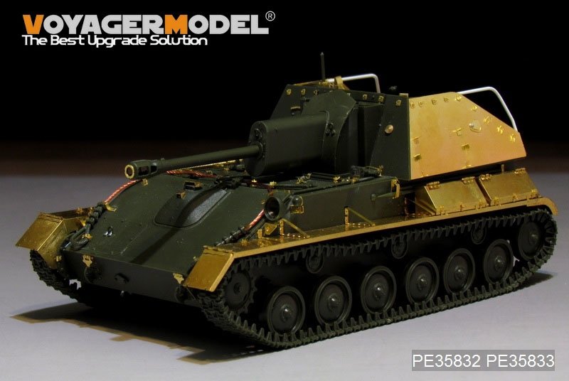 Voyager Model PE35833 WWII Russian SU-76 Self-Propeller Gun fenders (For TAMIYA 35349) 1/35 – imagen 2