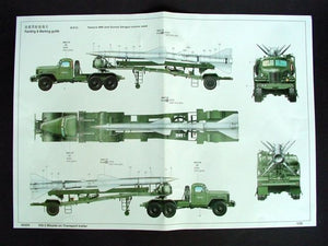 Trumpeter 00205 HQ-2 Missile With Loading Cabin 1/35 – zdjęcie 6