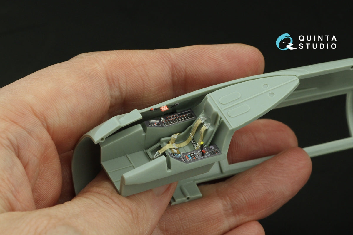 Quinta Studio QD48499 Ta 183 3D-Printed &amp;amp; coloured Interior on decal paper (Academy) 1/48 – zdjęcie 7