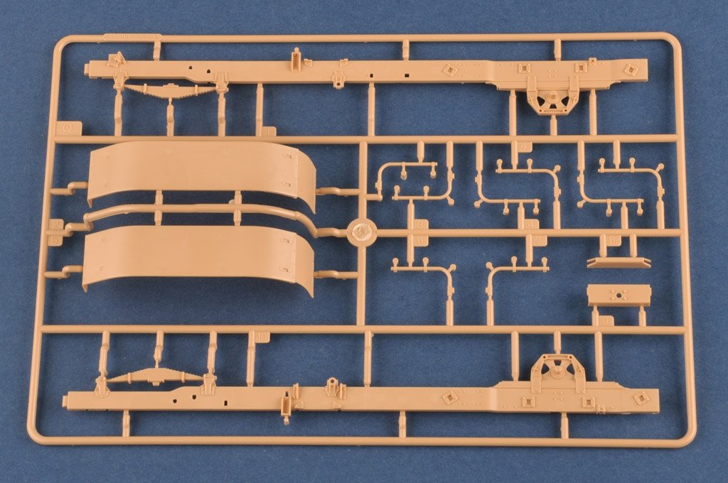 Hobby Boss 85523 Russian KrAZ-260B Tractor with MAZ/ChMZAP-5247G semitrailer 1/35 – zdjęcie 10