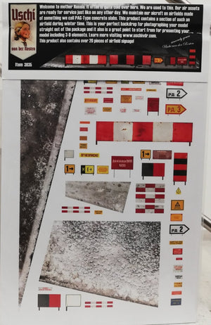 Uschi 3035 Scenic display: Russian PAG-Type Taxiway BLAST EDITION 1/48 – image 2
