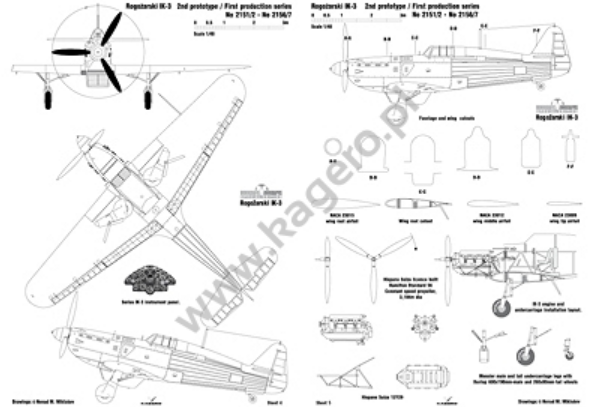Kagero 96011 Rogožarski IK-3 EN – zdjęcie 4