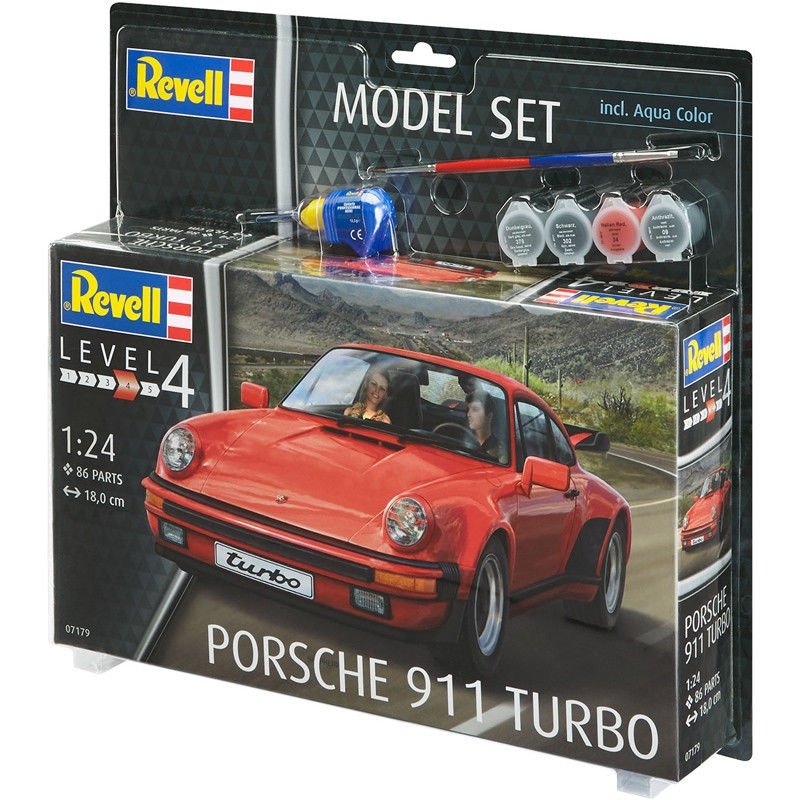 Revell 67179 Coffret de maquette Porsche 911 Turbo (1/24)