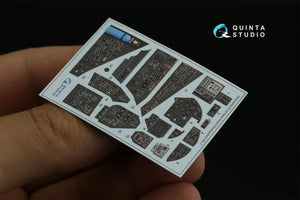 Quinta Studio QDS-48406 Mi-24 Nato Hind 3D-Printed &amp;amp; coloured Interior on decal paper (Trumpeter)(Small version) 1/48 – zdjęcie 8