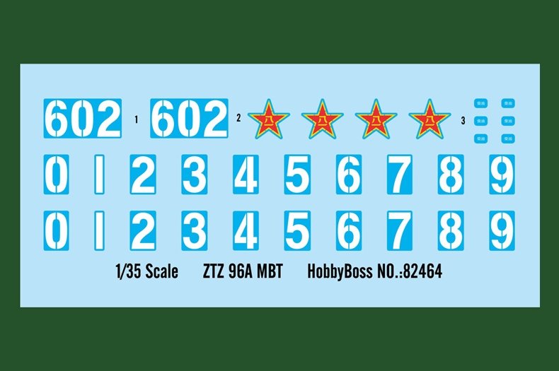 Hobby Boss 82464 ZTZ96 MBT 1/35 – zdjęcie 3