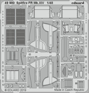 Eduard 49980 Spitfire FR Mk. XIV 1/48 AIRFIX – zdjęcie 2