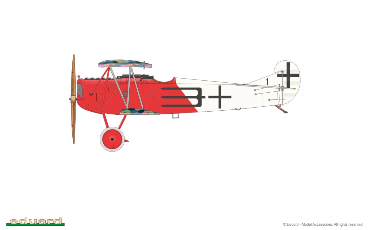 Eduard 70134 Fokker D. VII (Alb) 1/72 – image 5