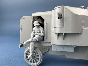 Copper State Models F35-052 German Armoured Car Crewman in a field grey coverall 1/35 – immagine 2