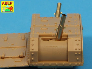 Aber 35L-156 Barrels for British WWI Tank Mark IV – Female 1/35 – image 9