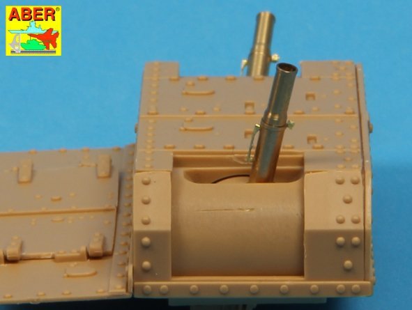 Aber 35L-156 Barrels for British WWI Tank Mark IV – Female 1/35 – image 9