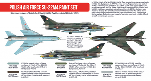 Hataka HTK-AS47 Polish Air Force Su-22m4 paint set (6x17ml) – zdjęcie 2