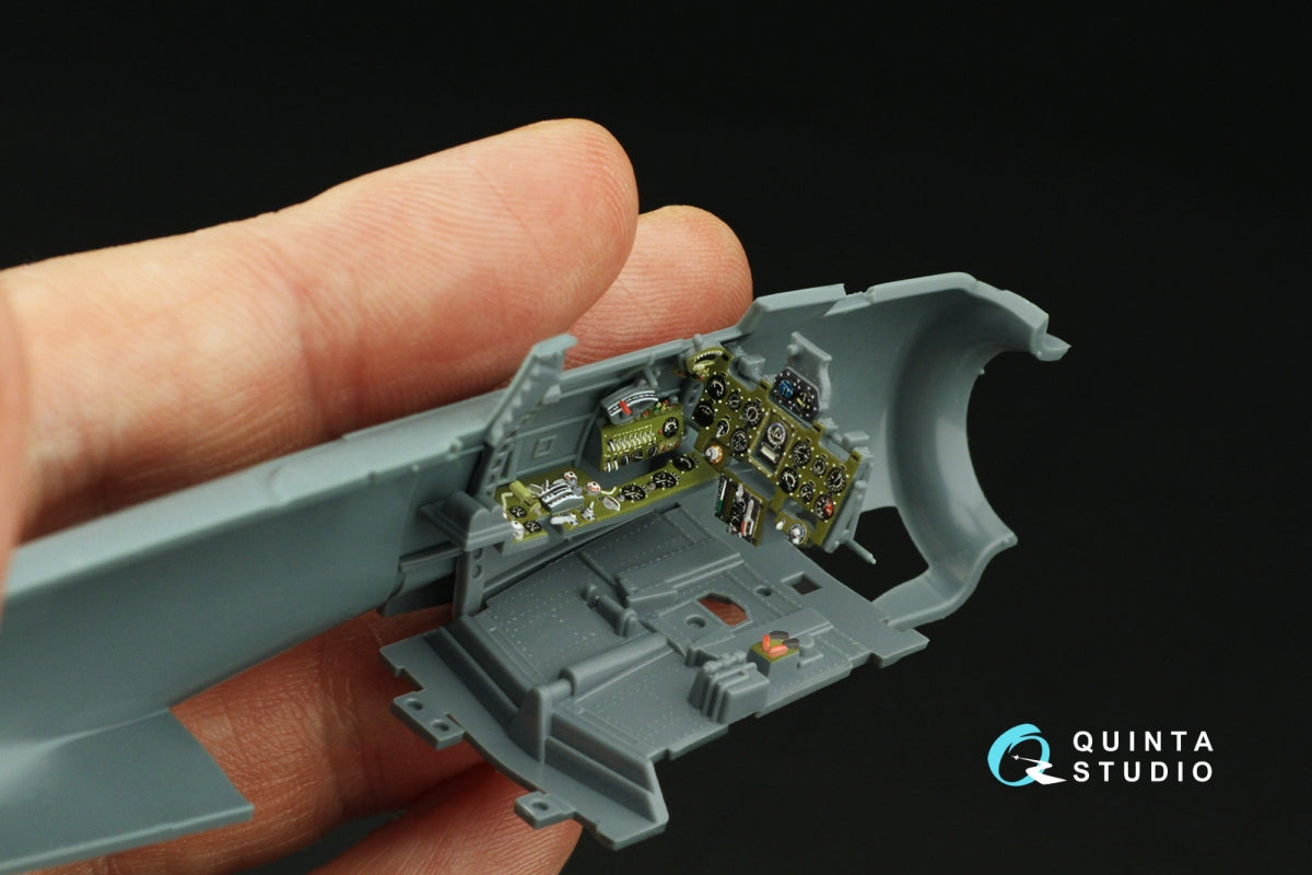 Quinta Studio QD48492 A6M2 Zero Mitsubishi Production 3D-Printed coloured Interior on decal paper (Eduard) 1/48 – zdjęcie 9