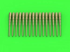 Master SM-700-055 German 8.8cm/45 (3.4in) SK L/45 gun barrels (16 pcs.) - used on many German ships of WWI (1/700) – image 2