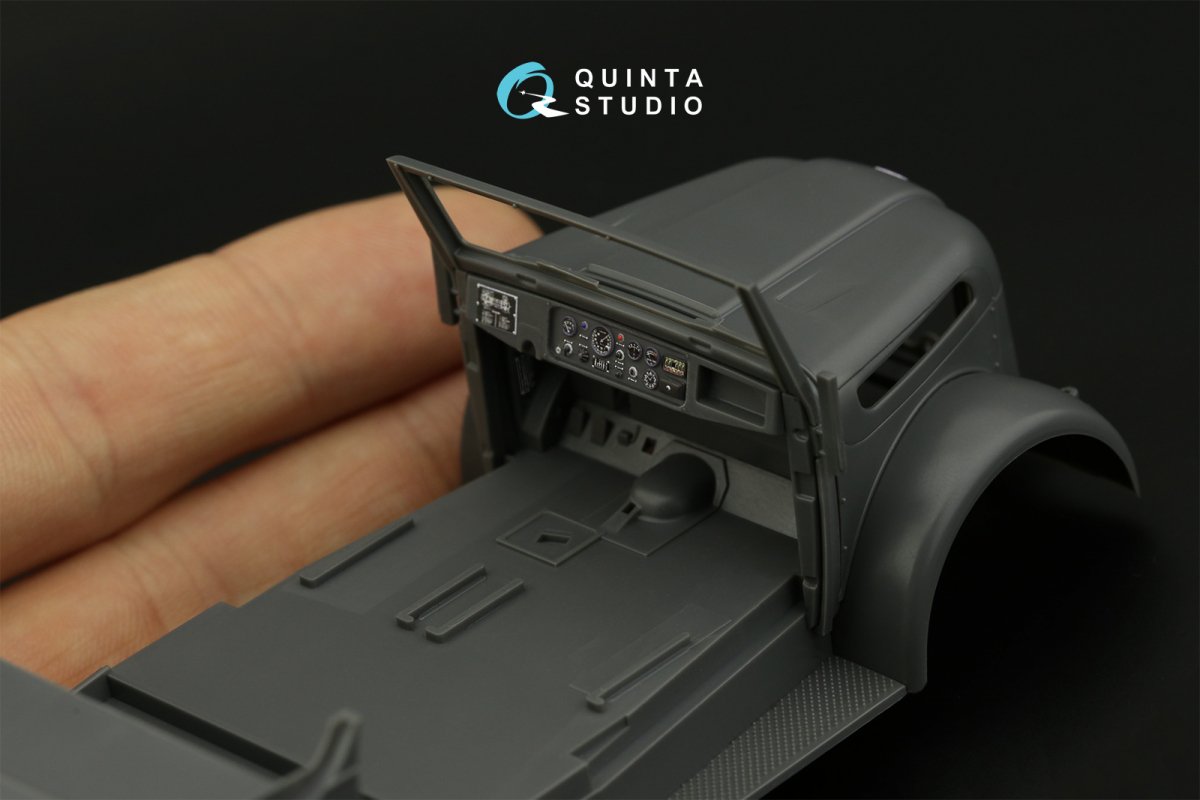 Quinta Studio QD35069 Steyr 1500A 3D-Printed &amp;amp; coloured Interior on decal paper (Tamiya) 1/35 – zdjęcie 10